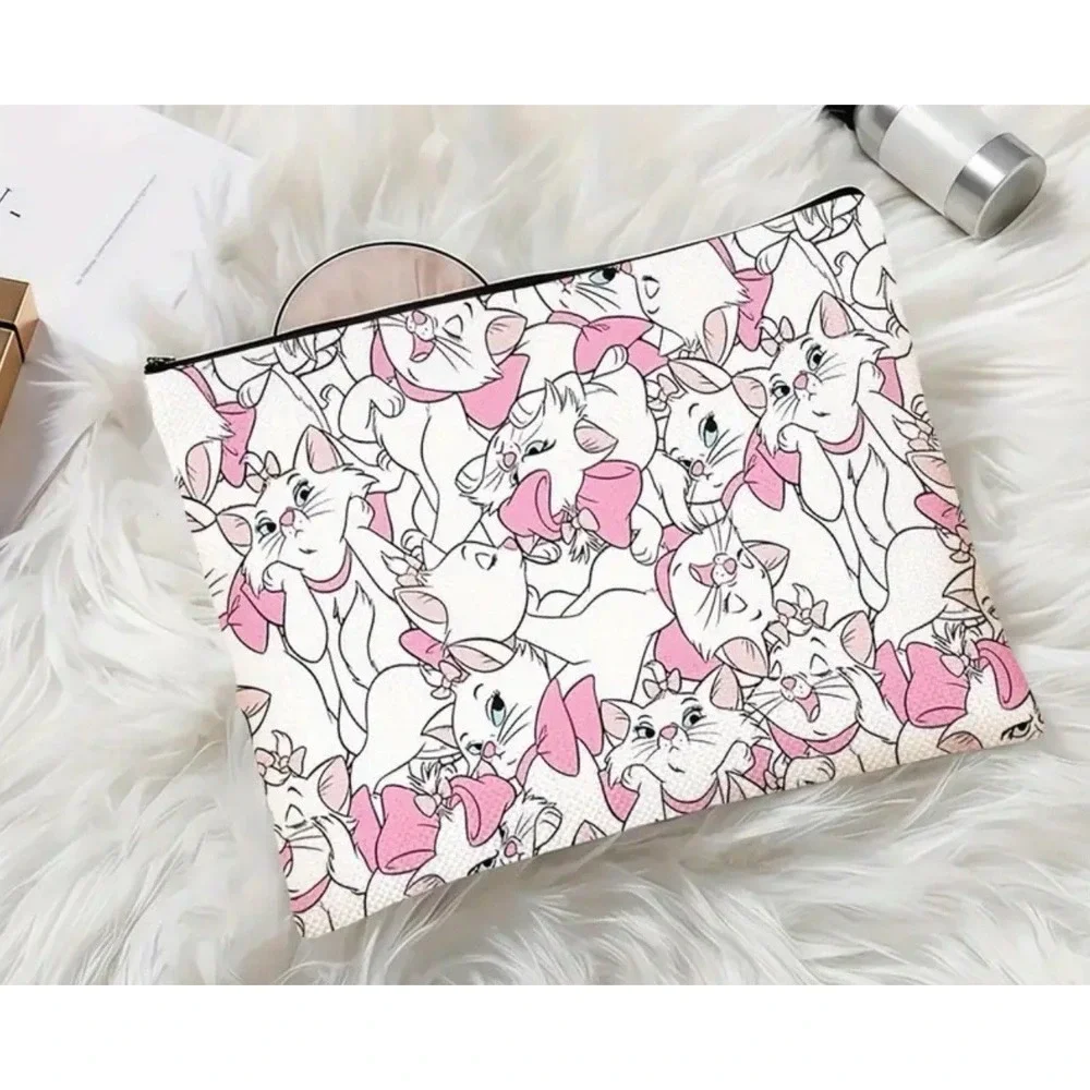 Aristocats Marie Pink Disney Cute‎ Makeup Bag - New
